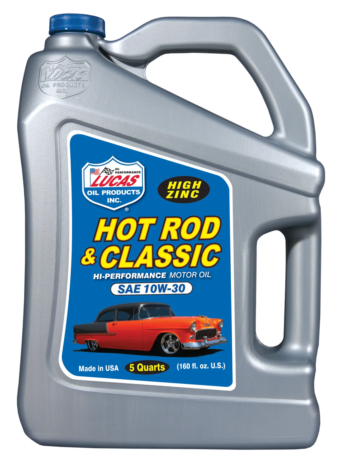 Lucas Oil Products 10679 Hot Rod & Classic Car HP Motor Oil SAE 10W-30 product image