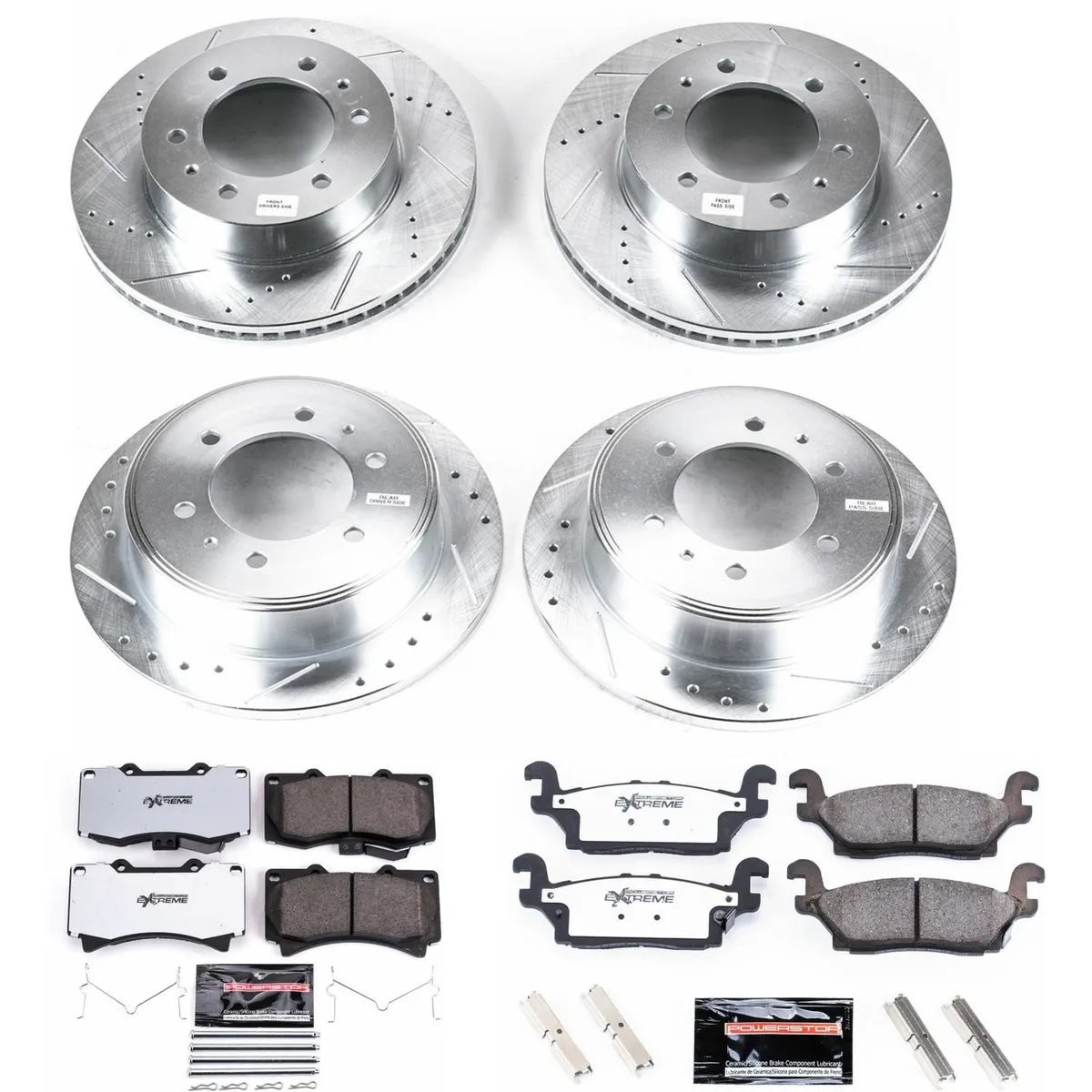 Z36 Truck/Tow Upgrade Kit: Drilled/Slotted Rotors; Carbon-Fiber Ceramic Pads W/Hardware product image