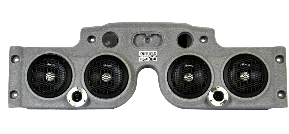 JK/JKU Jeep American SoundBar- Empty Enclosure product image