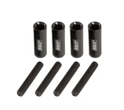 JOES Racing Products Aluminum Valve Cover Nut Kit w/Studs 1/4-20