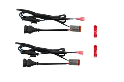 Diode Dynamics Diode Dynamics Deutsch DT Adapter Wires w/ Backlight Tap (Pair)