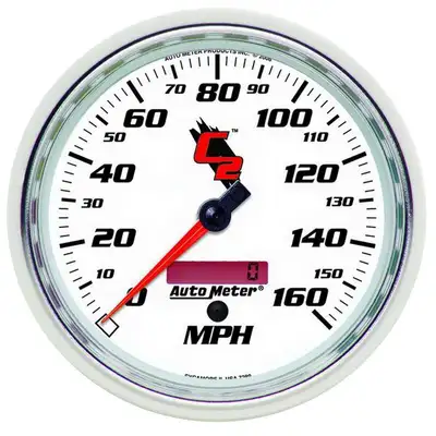 AutoMeter Gauge, Speedometer, 5", 160mph, Elec. Programmable, C2