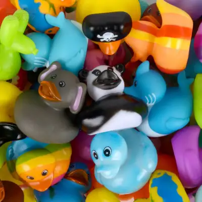 No Brand Rubber Ducky Refresh Mix 2\" 1000 Pcs