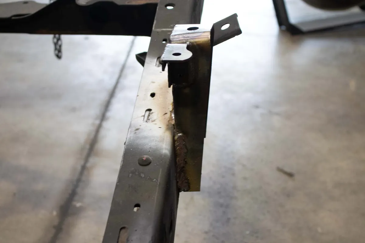 Front Bed Mount for 2005-2015 Toyota Tacoma Driver Side Rust Buster Frameworks product image