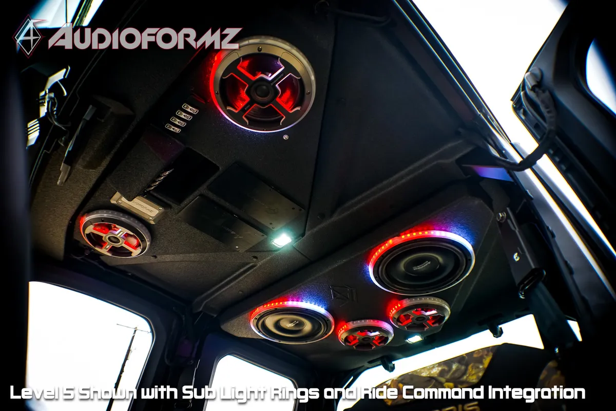 24c Polaris Ranger Crew Northstar/Cab xd 1500 Stereo Tops (4door) Level 5 product image