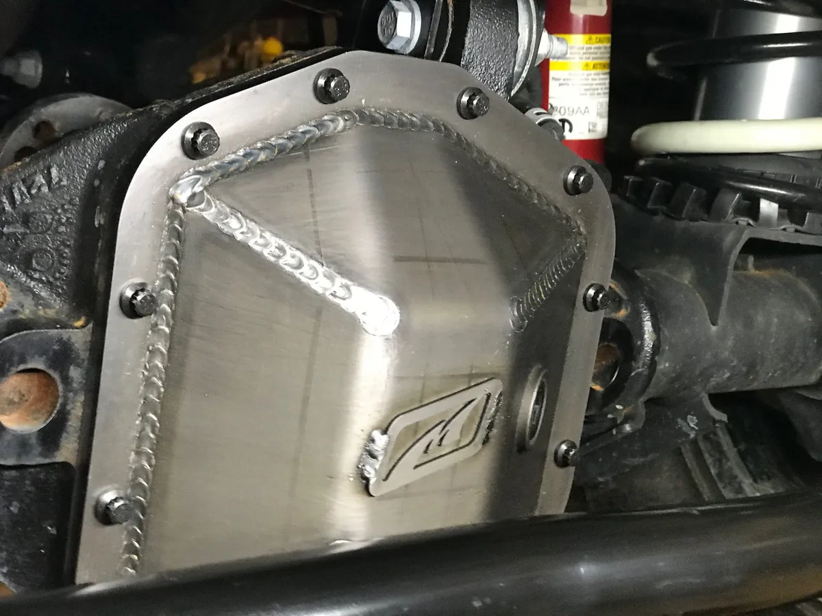 Motobilt Dana 44 Front Differential Cover - Bare Steel - JT/JL product image