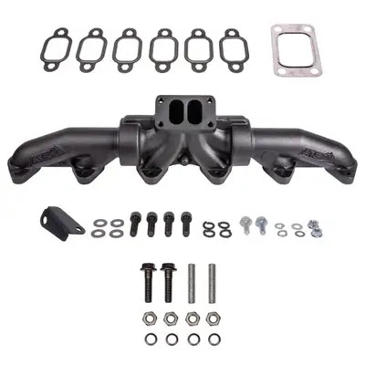 ATS Diesel Performance ATS Pulse Flow Exhaust Manifold Kit Fits 1994-2002 5.9L 12V 24V Cummins 3-Pc T4 With Optional Gaskets Premium Hardware