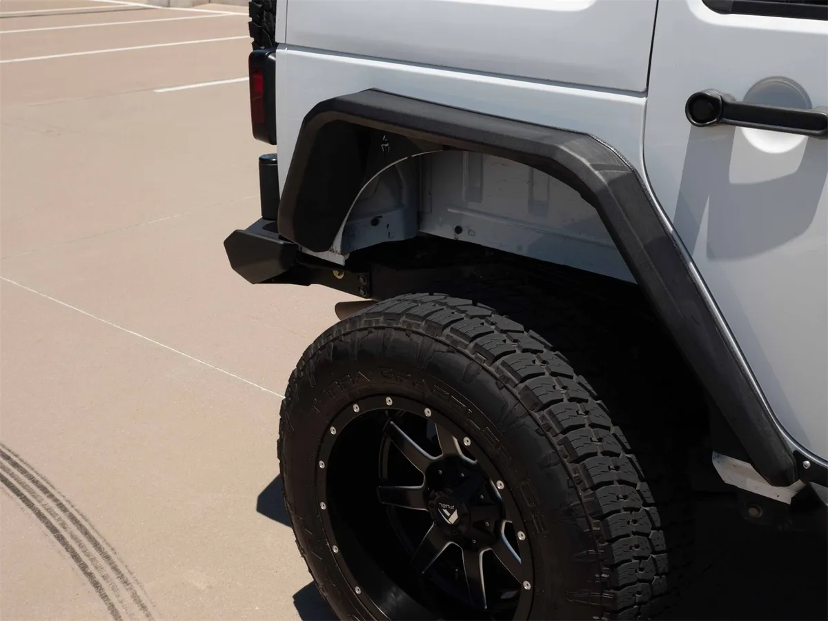 Stealth Rear Fender Flares - Texture Black 2007-2018 Jeep JKU product image