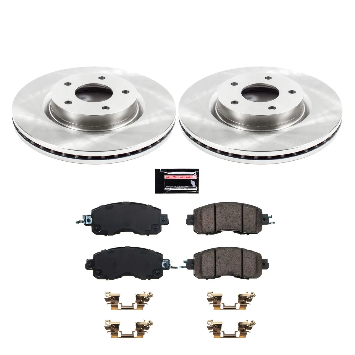 Z17 Direct Replacement Kit: Rotors; Ceramic Pads W/Hardware product image