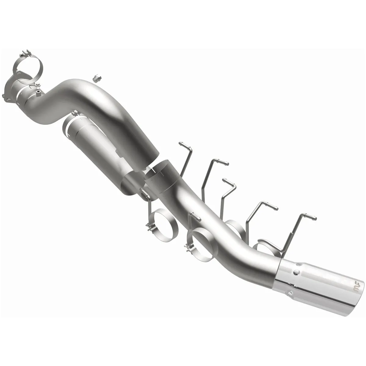 07c Silverado/Sierra 2500/3500 HD Catback Exhaust System ss W/Chrome Tip product image