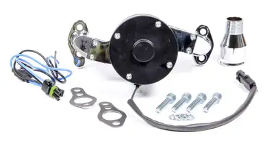 Proform Electric Engine Water Pump Aluminum Chrome Finish Fits SB Chevy Engines Proform
