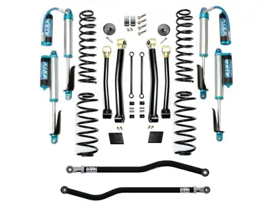 EVO Manufacturing Jeep Wrangler JL 2.5 Heavy Duty Enforcer Lift Stage 3 Plus With EVO Spec King 2.5 Shocks