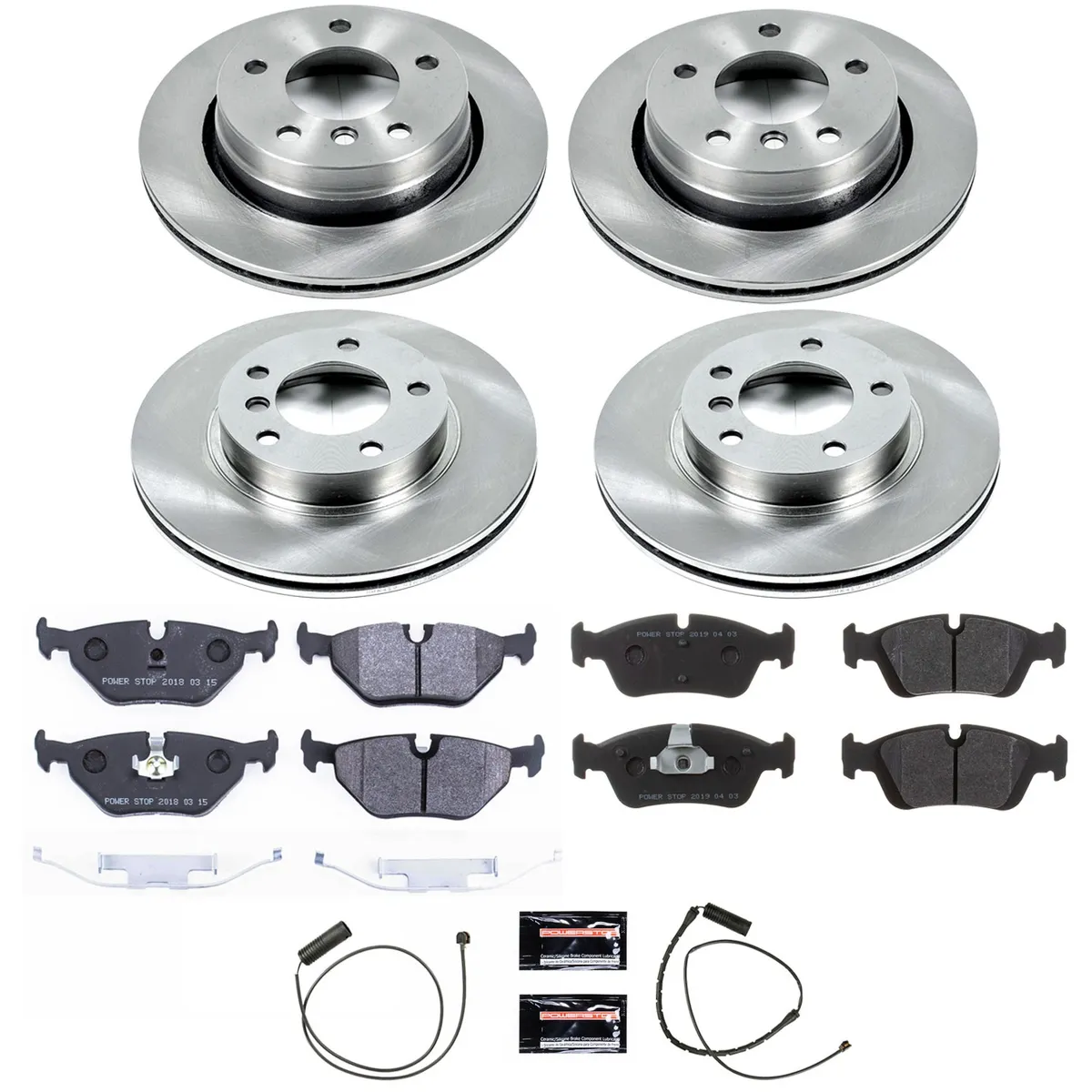 Track Day Spec Kit-Stage 2 Kit For Spec Racing Series/Advanced Track Day Enthusiasts: Rotors And Pads-For Use W/Race Tires product image