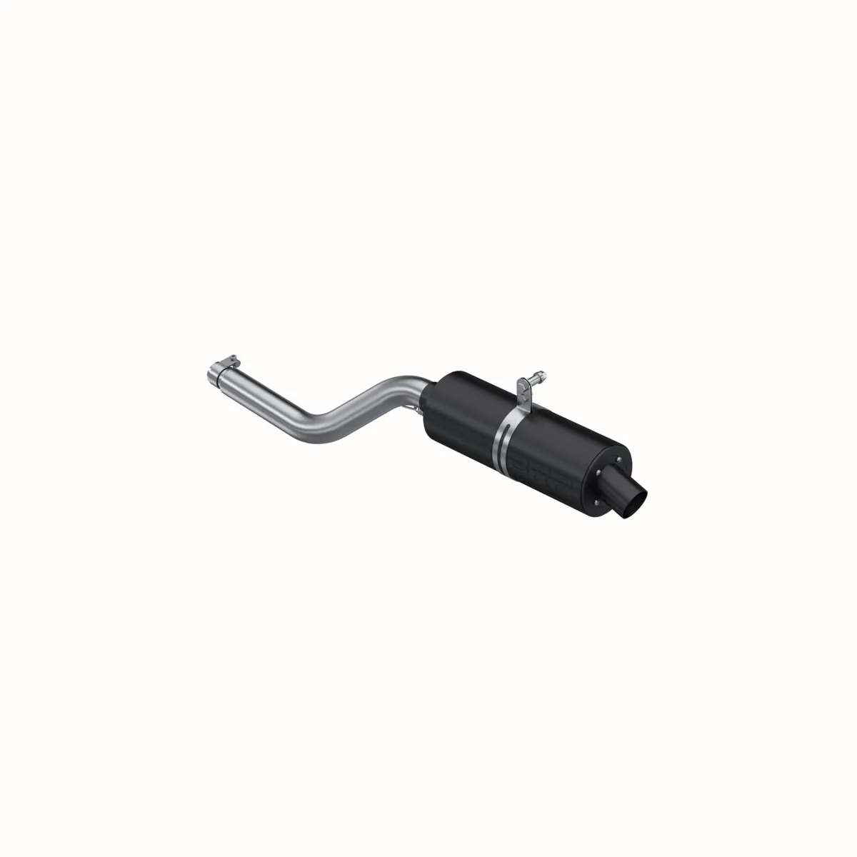 ATV Exhaust System With Sport Muffler; Slip-On System; 1.75 in. Inlet; 4.25 in. Diameter Body; Chambered Muffler; product image