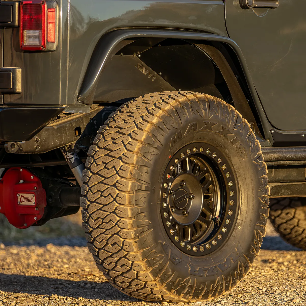 0718 Wrangler Rear Fender Inner Liner Raw product image
