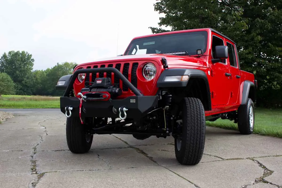 Fishbone Offroad Mako Front Bumper for 2018 & Up Jeep Wrangler/Gladiator FB22090 product image