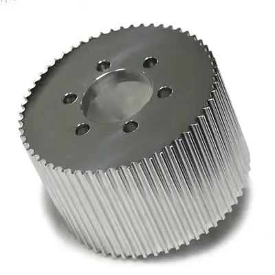 Blower Drive Service Blower Pulley 8mm x 3.5 52-Tooth Polished