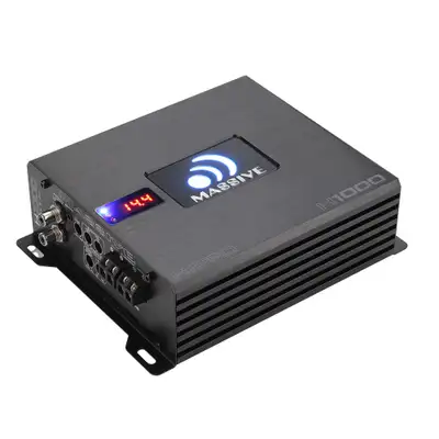 Massive Audio 1050 Watts Rms @ 1 Ohm Mono Block Amplifier