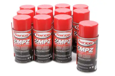 Torco MPZ Spray Lube Case 12 x 8oz. Can