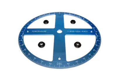 COMP Cams COMP Cams 4791-1 Professional 16 Diameter Machined Aluminum Camshaft Degree Wheel