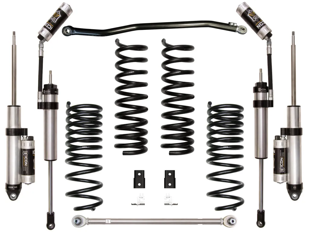 ICON 2014-2026 Ram 2500 4WD, Diesel, Coil Spring Rear, 2.5" Lift, Stage 4 Suspension System, w/ Performance Rear Coil Springs product image