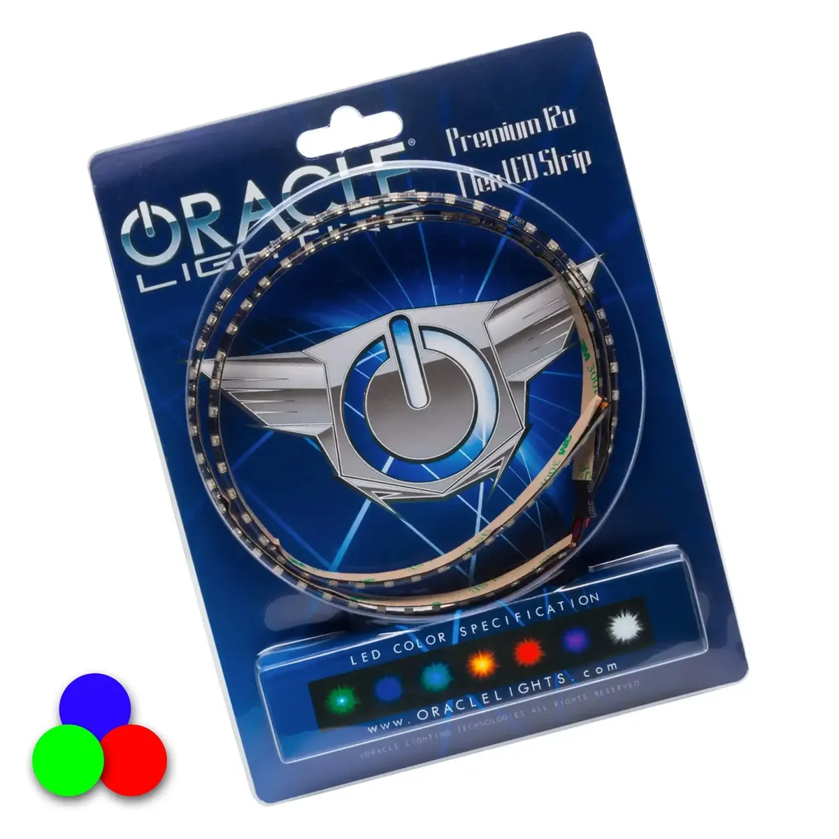 Oracle Lighting Ambient LED Lighting Flexible Strip Footwell Kit, Green product image