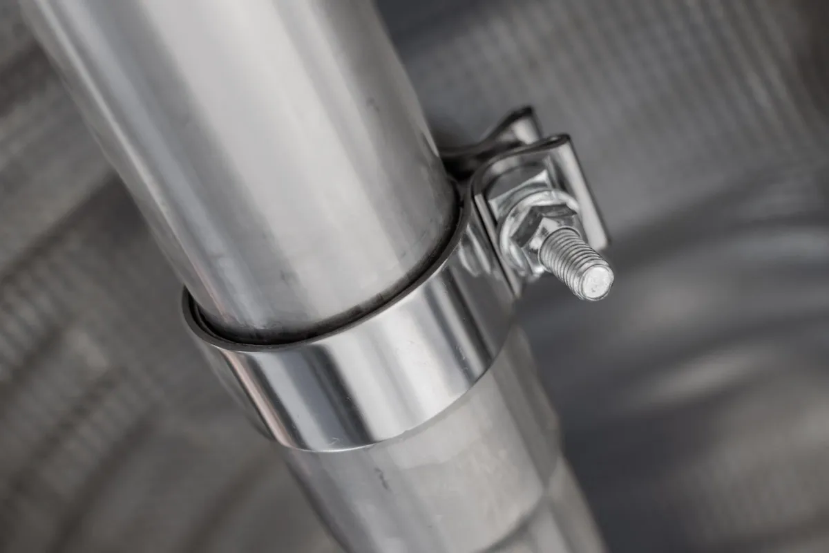 Armor Lite Cat Back Performance Exhaust System; 2.5 in.; Aluminized Steel; Single Side; product image
