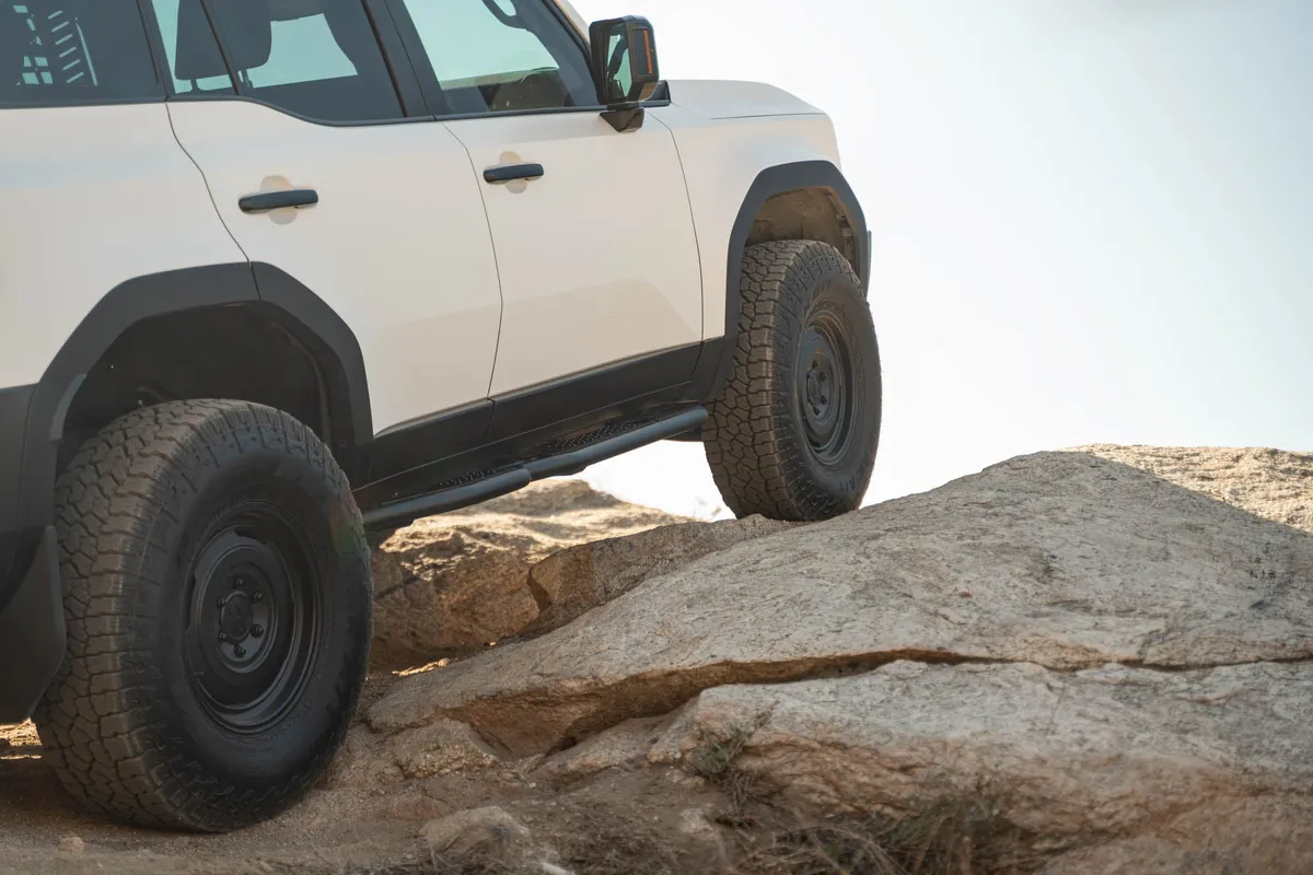 24 Toyota Land Cruiser OE Plus Side Steps Black product image