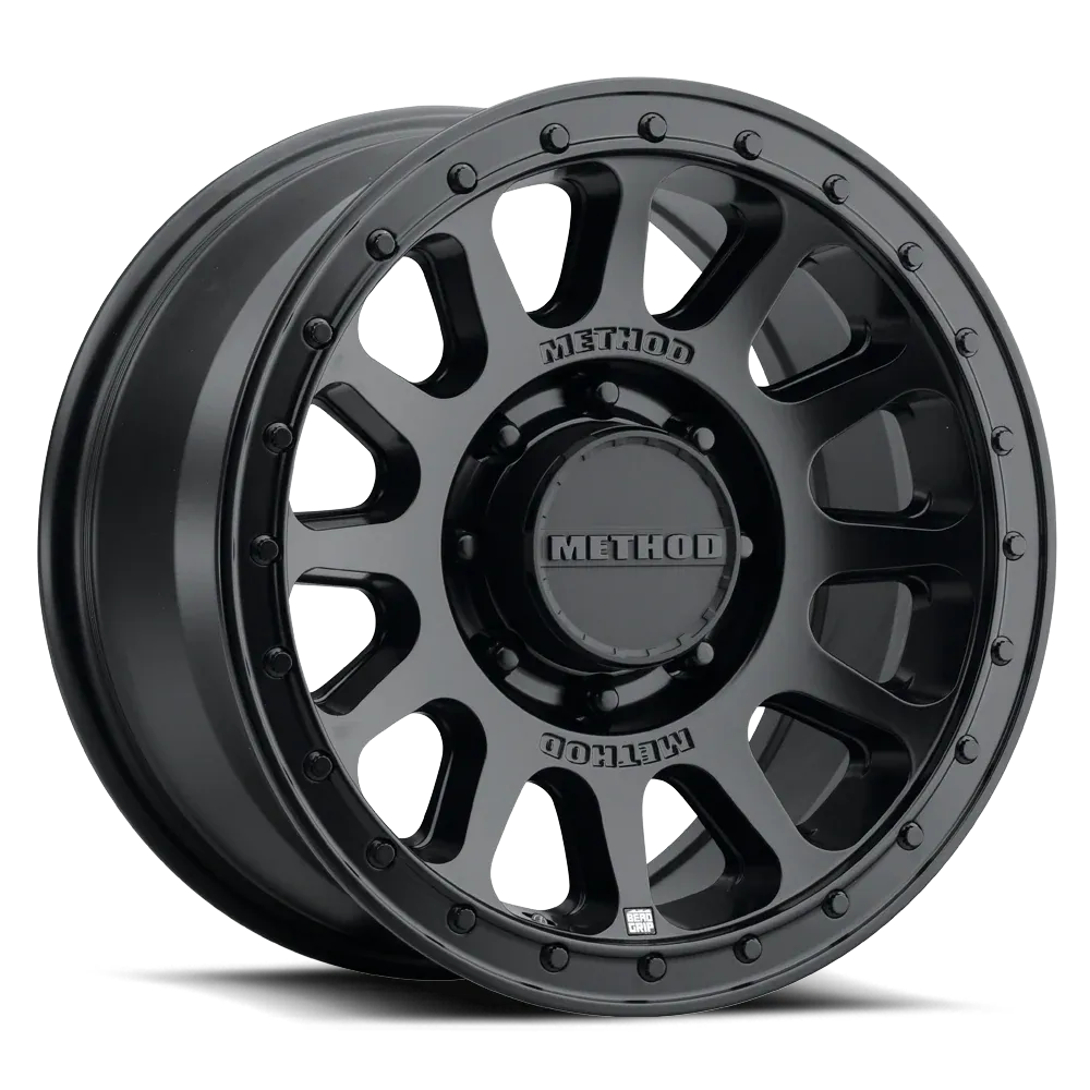 Method Race Wheels 709 HD Series Bead Grip Wheel, 18x9 6x5.5 12mm - Matte Black - Bronco 2021+ product image