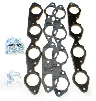 Patriot Exhaust Patriot Exhaust H7886 Header Flange Kit Chevrolet Big Block 2 1/8" Round Port 3/8"