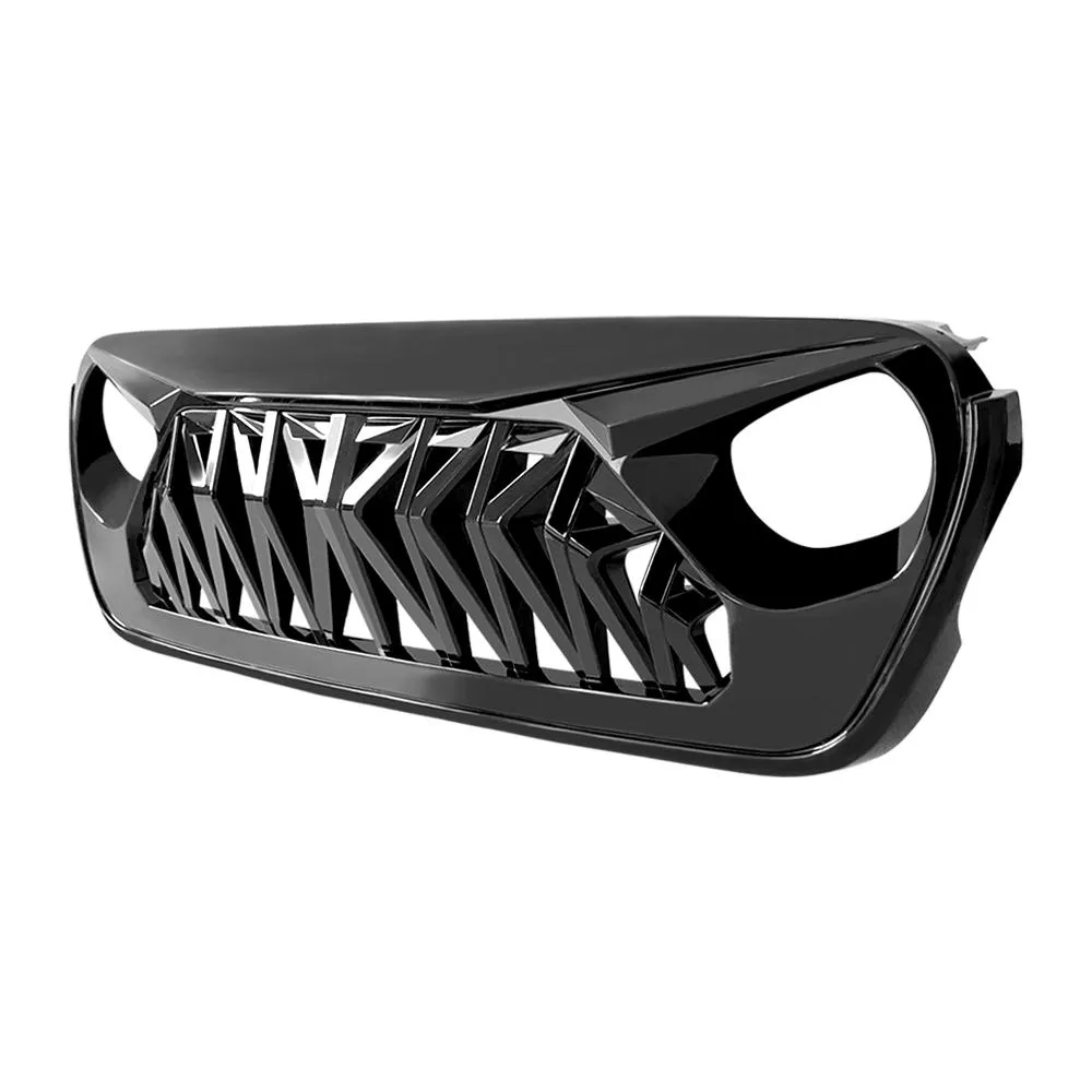 American Modified Amjpca00104 Shark Grille - Glossy Black product image