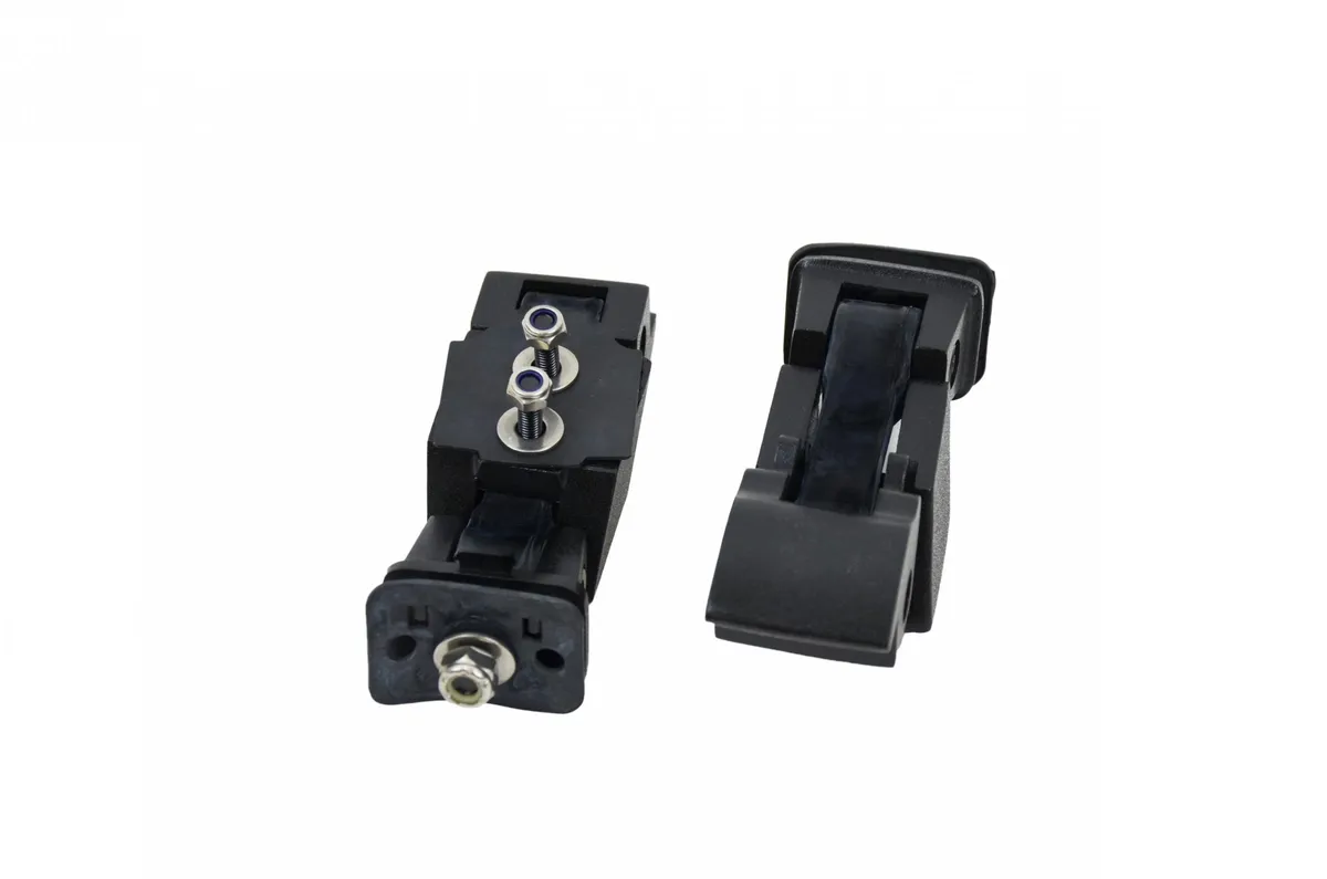 Jeep JK Hood Catch Pair 07-18 Wrangler JK Textured Black Kentrol product image