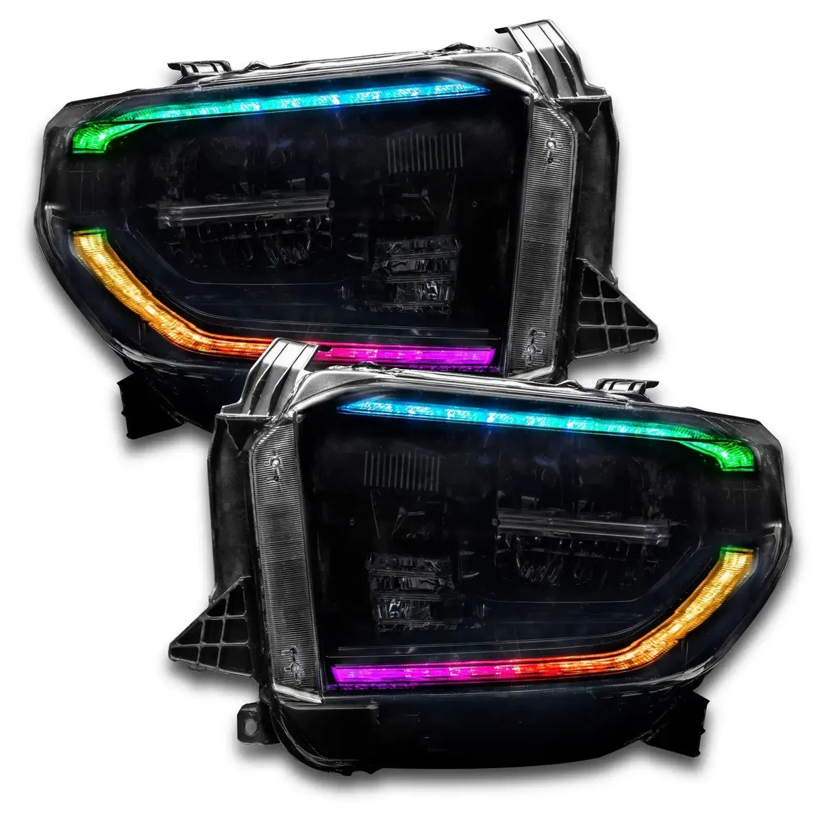 ORACLE Lighting 2018-2021 Toyota Tundra Dynamic ColorSHIFT Headlight DRL Upgrade Kit product image