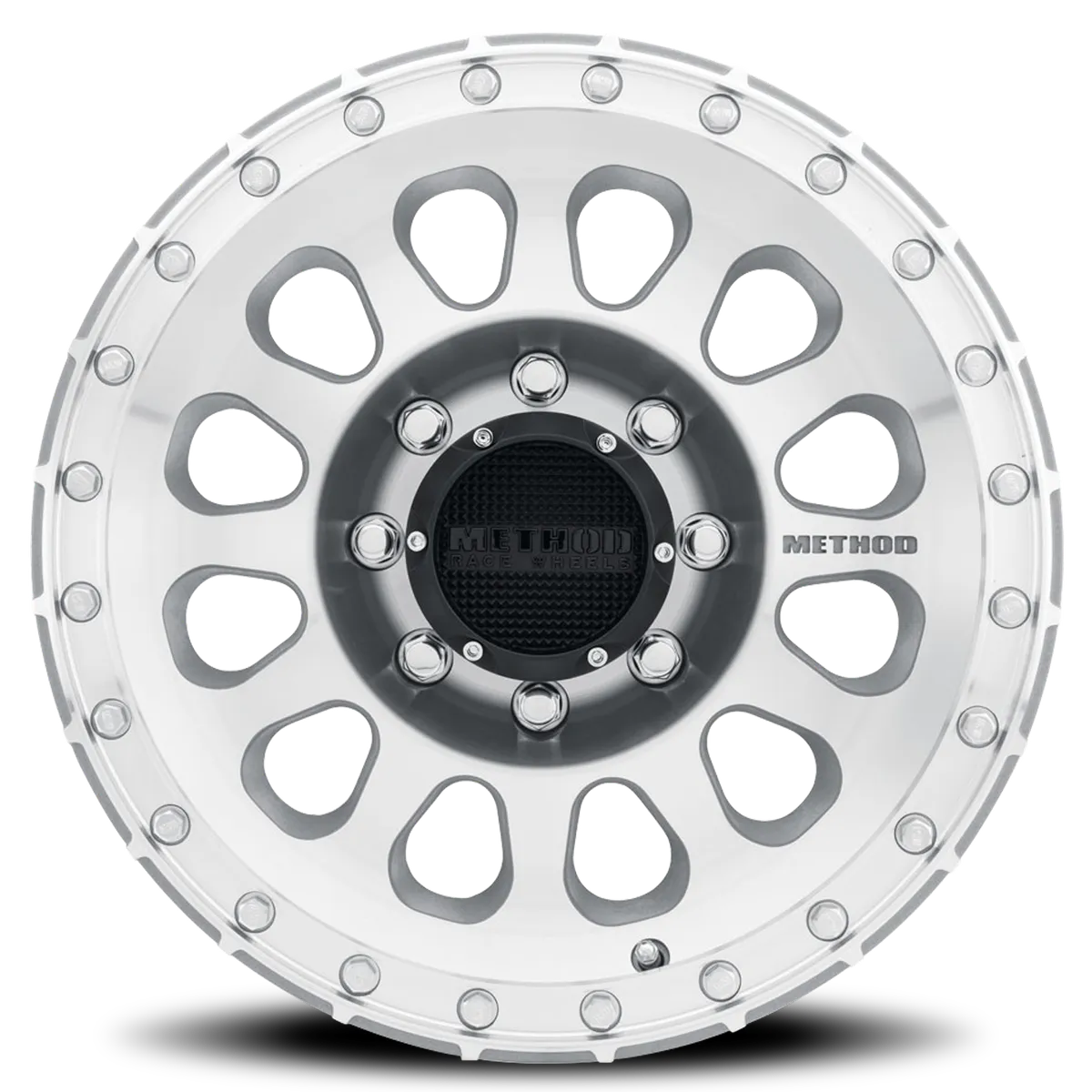 Aluminum Wheels 20x9 MR315 Bolt Pattern 8 On 180 Offset 18 Lip Size 2.13 Machined SL Clear Coat Method product image