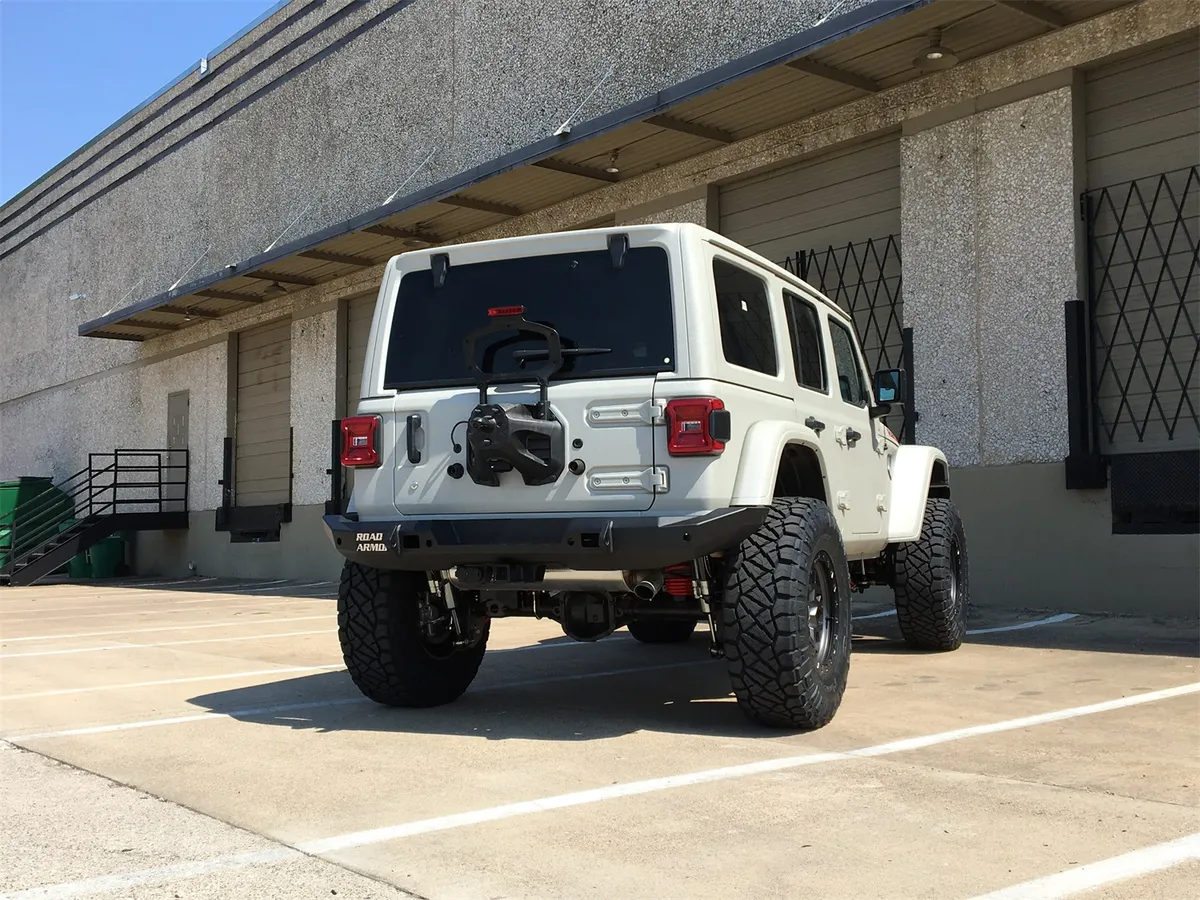 18c Wrangler Stealth Rear Full Width Non Winch Bumper Texture Black Lights Sold Sep product image