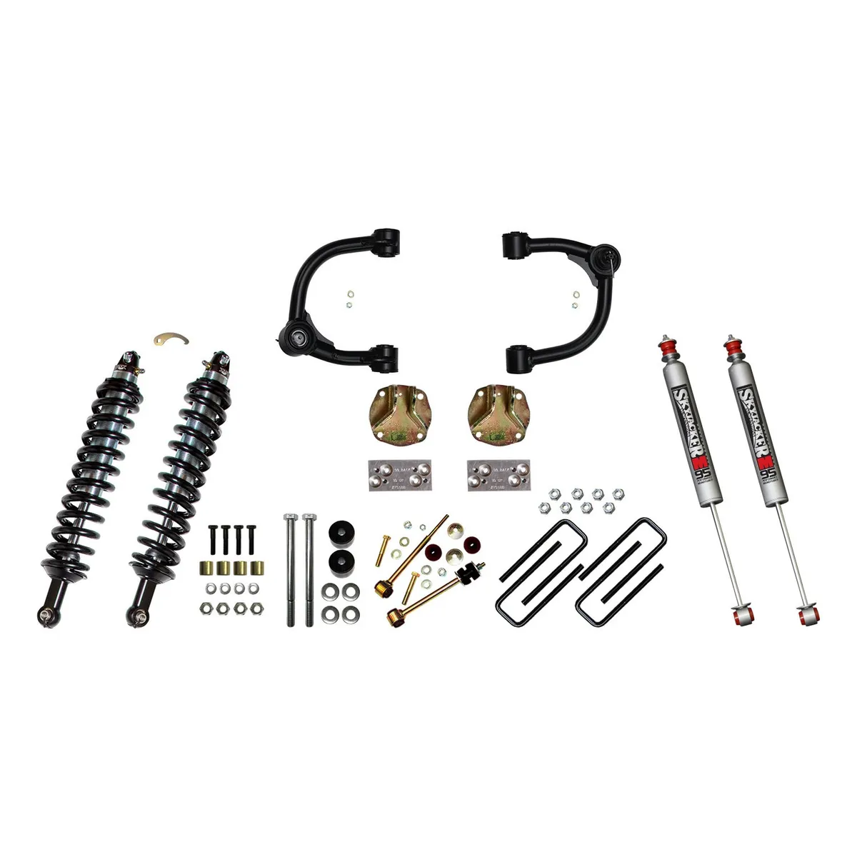 Skyjacker 0515 Tacoma 3in Upper Aarmcoiloversrear Leaf Springs&m95 Shock