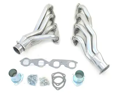 Patriot Exhaust Patriot Mid Length Header 64-81 GM F, G, A Body 396-502 BBC 1 3/4" Primary 3" Collector Silver Ceramic Coated H8012-1