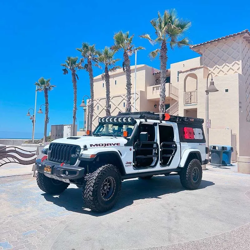 Offroad Tube Door with Side View Mirror for Jeep Wrangler JL & Gladiator JT product image