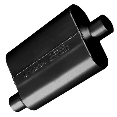 Flowmaster 40 Series Muffler 2.25in IN (O) / OUT (C): ea 16 Gauge Aluminized Steel