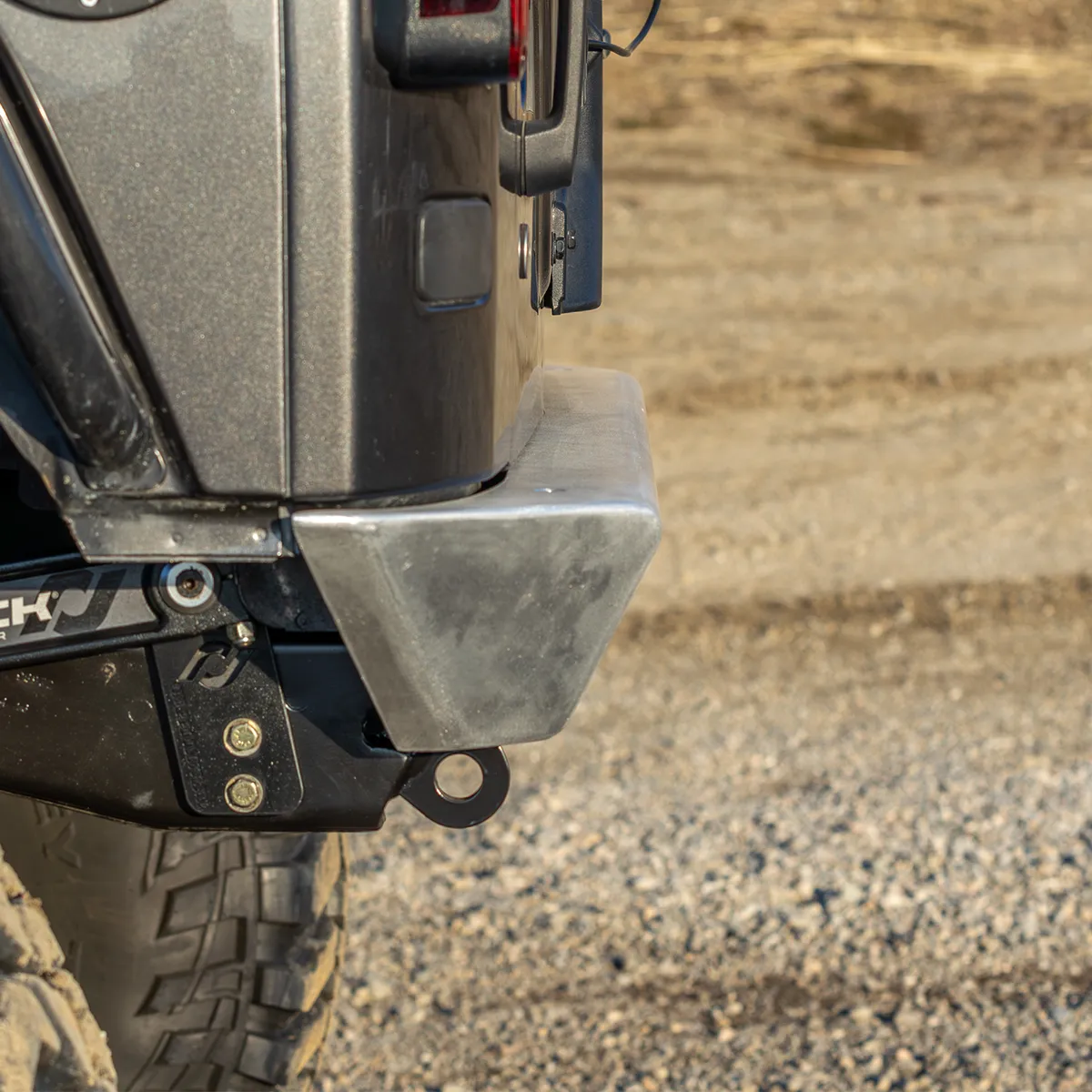 0718 Wrangler Legacy Rear Bumper Kit Raw product image