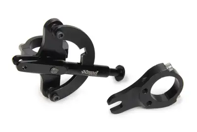 MPD Racing Push Lock Shifter Clamp On Style Black