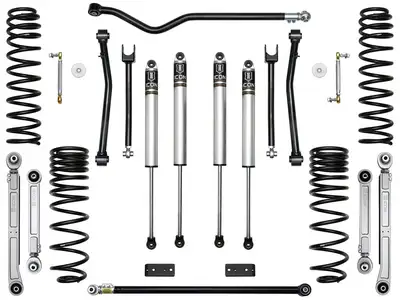 ICON Vehicle Dynamics 20up Jeep Gladiator 2.5 Stage 5 Suspension System (Billet)