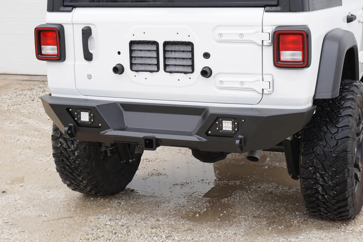 JL Destroyer Shorty Rear Bumper Only (Black Powder Coated) product image