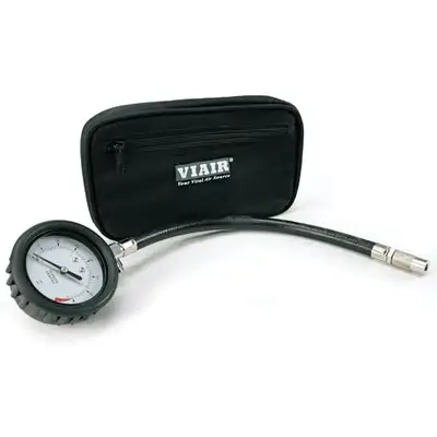 Viair Corporation 3 in 1 Air Down Gauge (0 to 60 PSI With Storage Pouch)