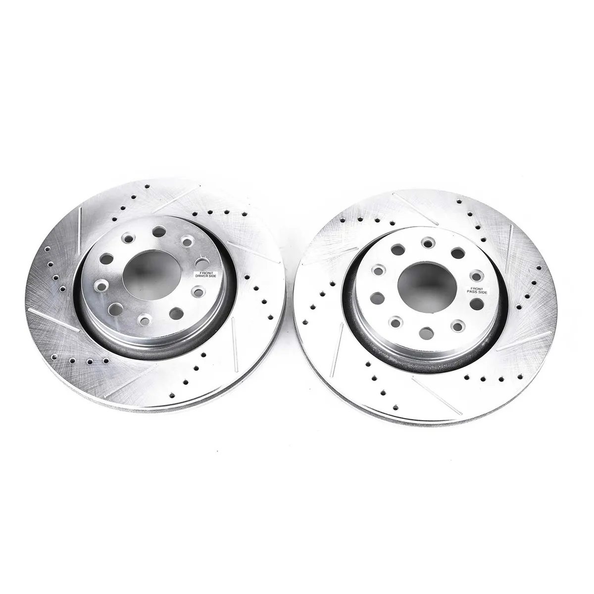 Power Stop Front Evolution Drilled, Slotted & Zinc Plated Rotors - JT/JL product image