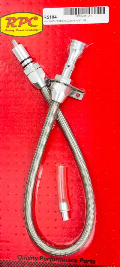 Racing Power Company Flexible Trans Dipstick GM TH350/400 F/W Mount