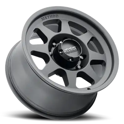 Method Race Wheels Aluminum Wheels 18x9 HD Bead Grip MR701 Bolt Pattern 8 On 170 Offset 18 Lip Size 1.81 Matte Black MB Method
