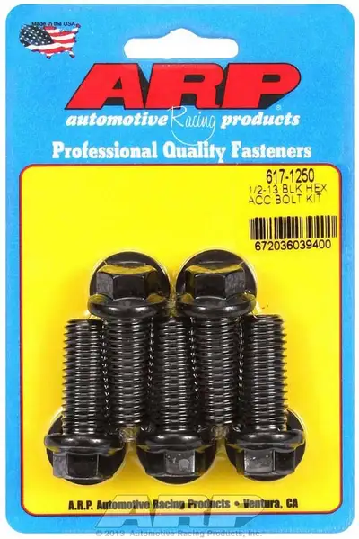 ARP Auto Racing 1/213 x 1.250 Hex Black Oxide Bolts
