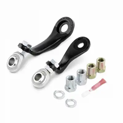 Cognito Motorsports Truck Cognito Forged Pitman Idler Arm Support Kit For 01-10 Silverado Sierra 1500HD-3500HD 01-13 GM 2500 SUVS 03-09 GM Hummer H2