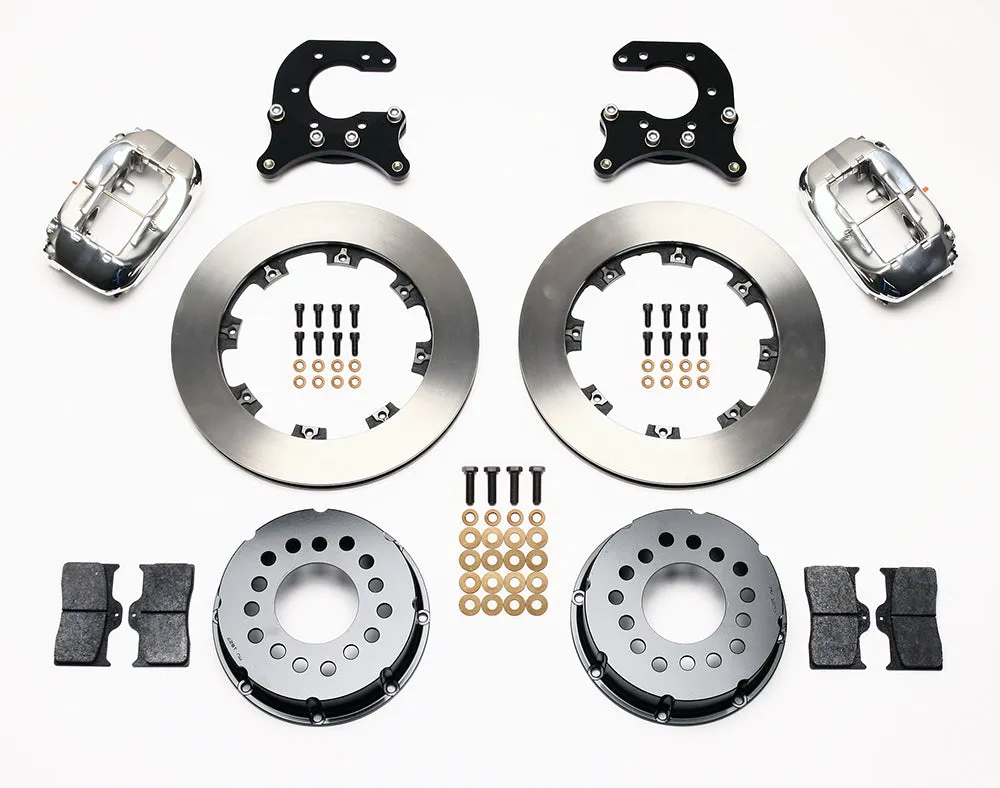 Forged Dynalite Pro Series Rear Brake Kit - 140-2113 - Plain Face / Red product image